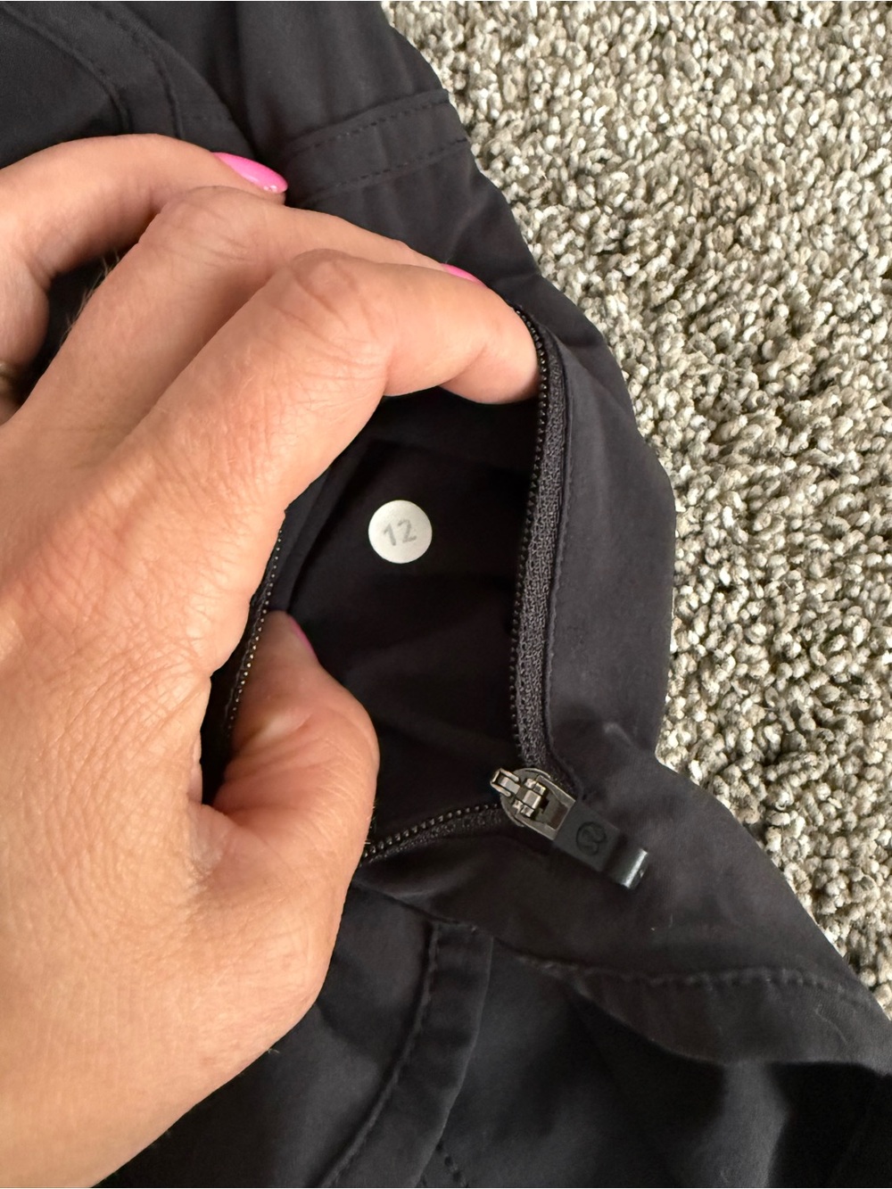 Lululemon Tracker Short V Women's Size 12 - Black 4” - Picture 7 of 16